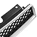 DNA MOTORING OE Style Diamond Mesh Grille Grill w/Badge Slot Compatible with 06-13 Impala, 14-16 Impala Limited/SS, Black, OEM-GR-GM1200551