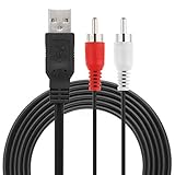 cinch usb ✔️【USB Stecker Kabel 】Mit dem AV-Adapter-Kabel (USB auf 2 RCA-Stecker) können Sie Bilder und Videos von der Kamera auf Ihrem USB-fähigen Fernseher oder auf Ihrem PC ansehen.