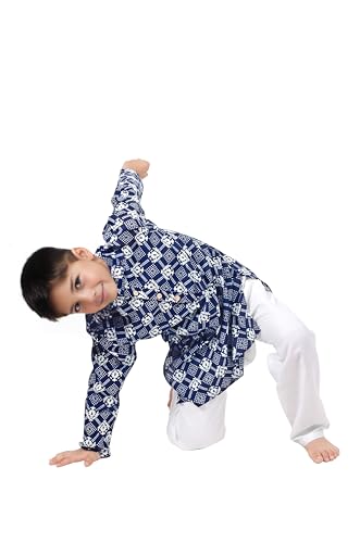 Image of Chandrakala Kids Kurta Bottom Set for Boys (KK118-P)