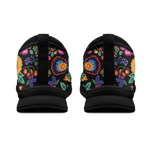 Image of Womens Slip On Walking Shoes Non Slip Loafer Breathable Holiday Travel Shoe Lightweight Casual Low Top Sneakers SizeUS 5.5-11.5