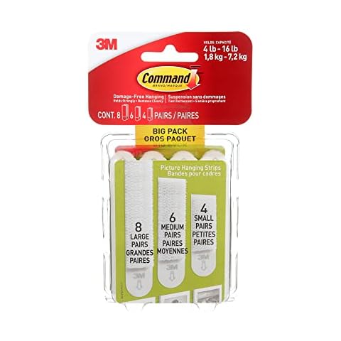 Command Picture Hanging Strips Big Pack Cover