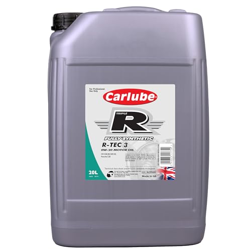 Carlube Triple R 0W-20 ACEA C5 VW Fully Synthetic Engine Oil R-TEC 3 20L