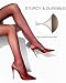 LABELLA Super Thin Lightweight Sheer To Waist Pantyhose, Muticolor Stylish Tights, Durable and Sturdy, S-Queen2(Medium,Wine Red)