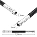 YACSEJAO Pencil Extenders 5PCS Adjustable Pencil Lengthener Tool Coupling Device for School Art Writing