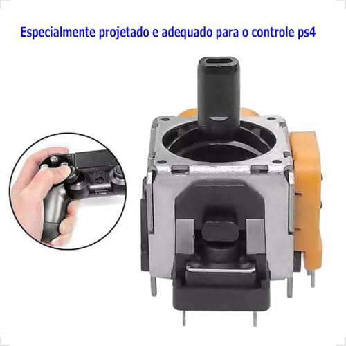 Analógico 3d Modulo Botão Motor De Substuição Profissional Compatível Com Controle Playstation 5 Ps5