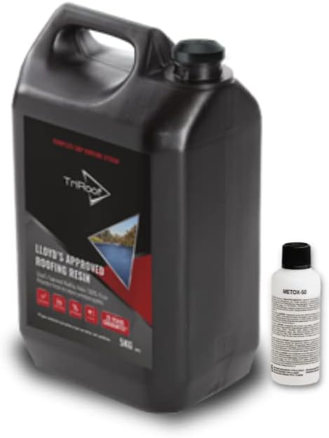 5kg TriRoof Flexible Roofing Resin and Catalyst Kit