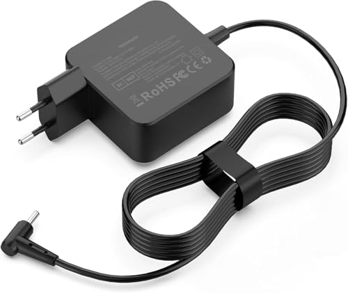 45W Netzteil Laptop Ladekabel Kompatibel Mit ASUS Vivobook 14/15 /17/S14/S15/S17 R540L X540S X541N X541U X553M Kompatibel Mit Zenbook 13 UX305F UX305C UX310U 19V 2,37A Ladeger&auml;t Adapter (4.0x1.35mm)