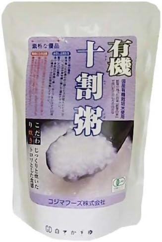 Amazon コジマフーズ 有機十割かゆ0g コジマフーズ ごはんパック 通販