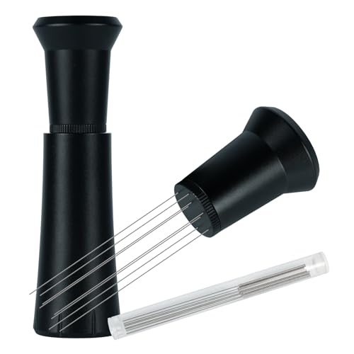 LAOION WDT Tool Espresso Distribution Tool with 10 x 0.25mm Stainless Steel Needles, Espresso...