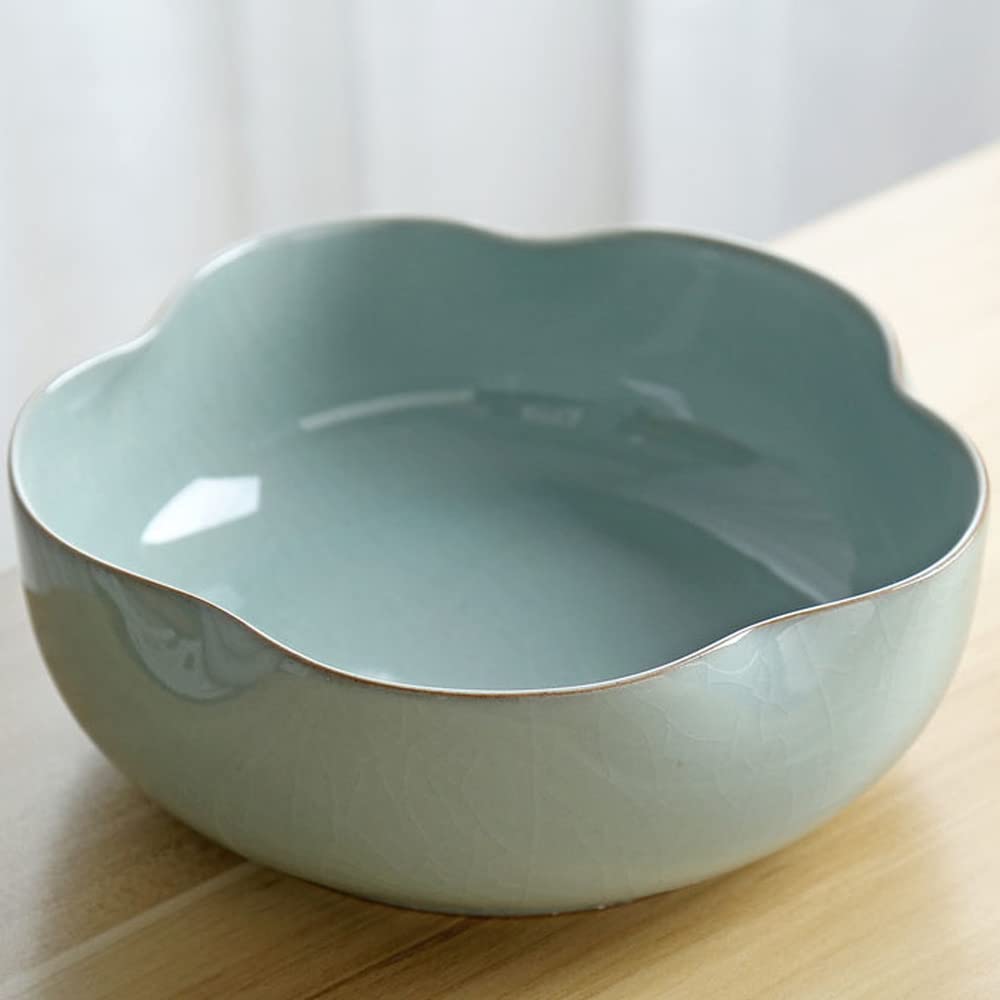 Service à thé en céramique Chinoise de 20 cm pour Laver Le thé à l'eau