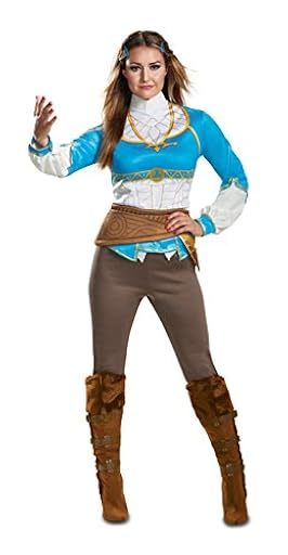 Disguise Adult Breath of The Wild Zelda Fancy Dress Costume Small | Ya disponible en tu tienda friki favorita! En mundofriki.es!