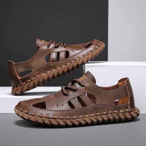 Mens beach sandals nonslip shoes durable rubber soles hiking shoes summer casual shoes suitable for daily leisure and outdoor walks3