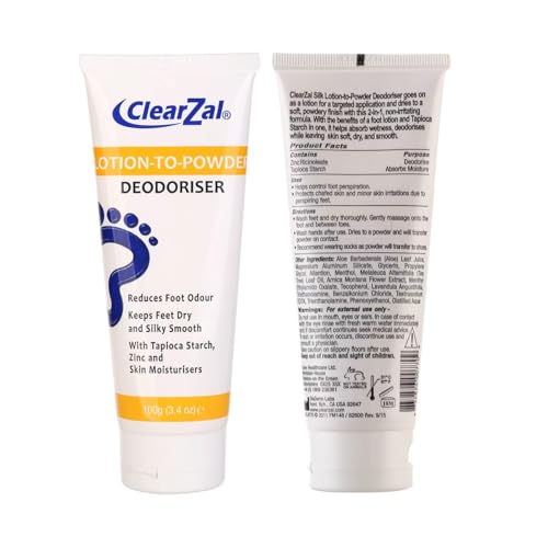 ClearZal Lotion-To-Powder Deodoriser 3.4oz miniatura 5