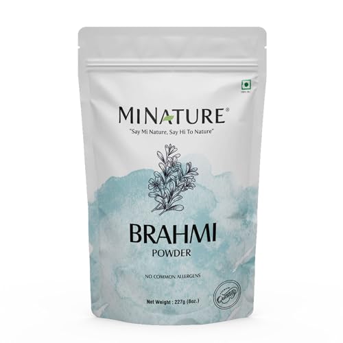 minature Organic Brahmi Powder (Bacopa Monnieri) - 227 g / 8 OZ / 1/2 lb | Promotes Hair Growth