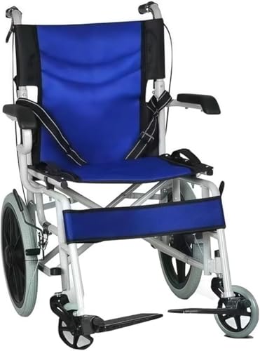 Xiraivke 折りたたみ式介助型車椅子 軽量炭素鋼製 コンパクト持ち運び可能 旅行・外出・室内適用 簡易型介護用車椅子