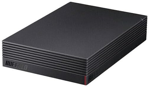 BUFFALO バッファロー 外付けHDD 4TB ブラック HD-EDC4U3-BA