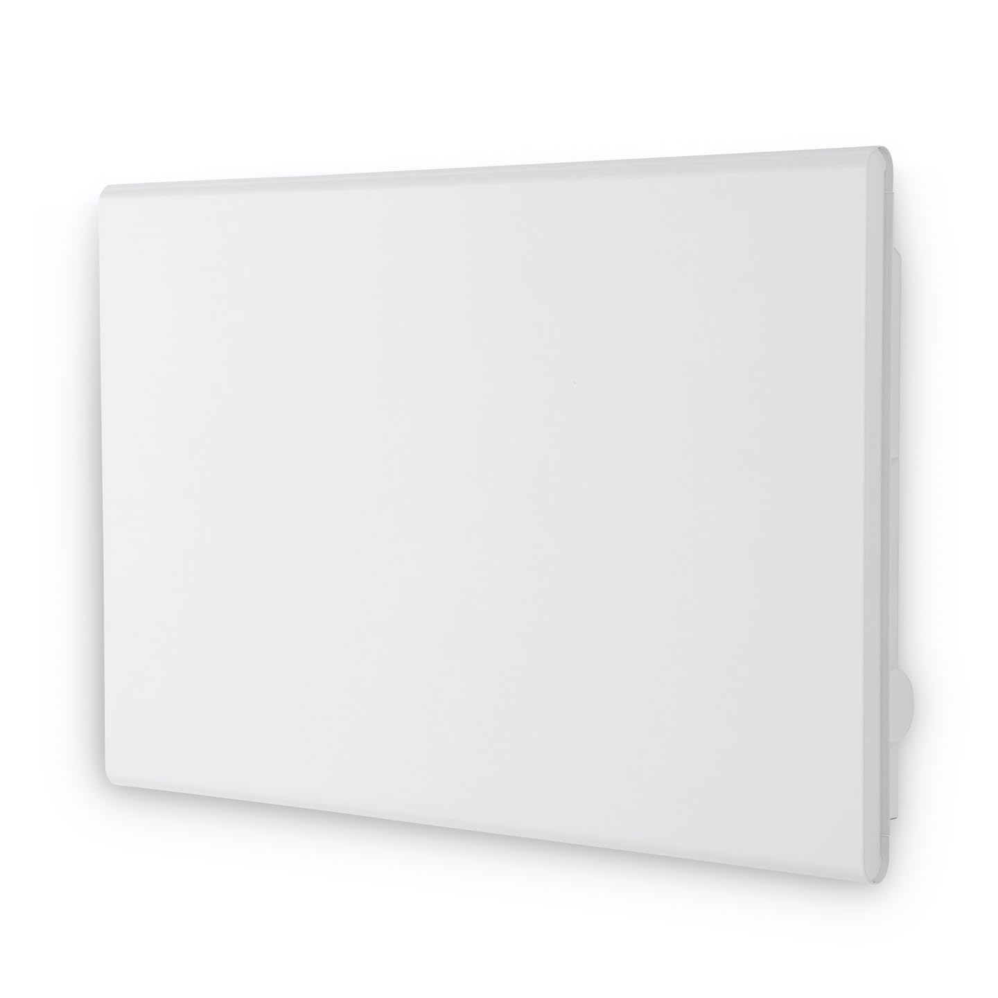 Adax Eco Basic - Convector eléctrico con termostato electrónico, baja altura 330 mm, programación bluetooth, 1000 W, KET blanco