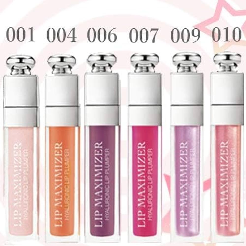 Dior Addict Lip Maximizer 001 Pink 3本セット Dior - Addict Lip Maximizer 001 Pink 6 ml