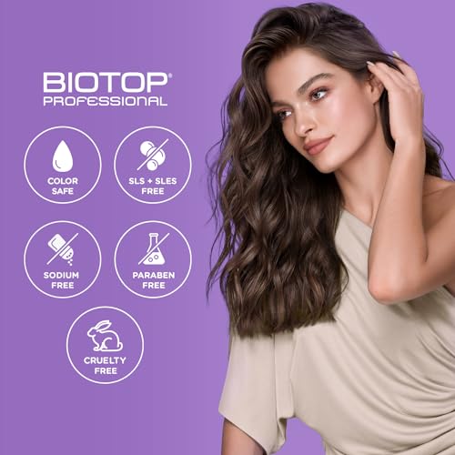 Biotop-Professional-19-Pro-Silver-Hair-Oil-Heat-Protection-Frizz-Control-Split-End-Repair-for-Platinum-Blonde-Hair-Lightweight-Non-Greasy-Formula-with-Vitamin-E-Sunflower-Seed-Oil-22-oz