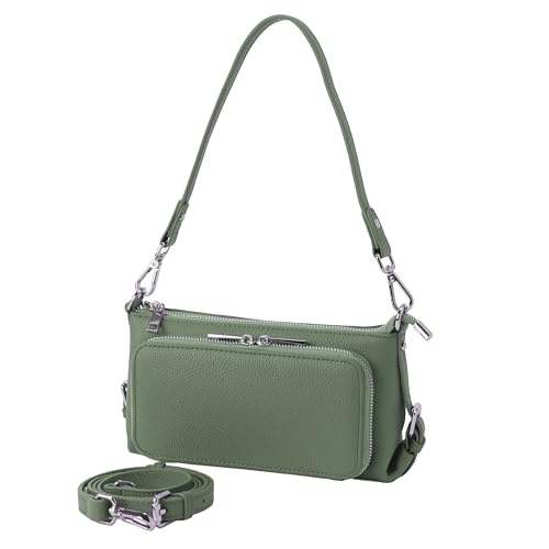 [VIVID HORN] [La Creviar]�{�v �����z�|�V�F�b�g �V�����_�[�o�b�O 2way �΂߂��� �莝�� ���f�B�[�X �E�H���b�g�o�b�O ���^ ��e�� �y�� �u�����h ������ ���U�[ �v 14600 �O���[��