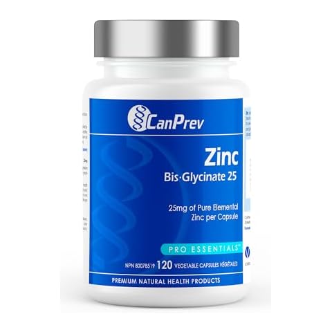 CanPrev Zinc Bis-Glycinate 25, 120 vegicaps Cover
