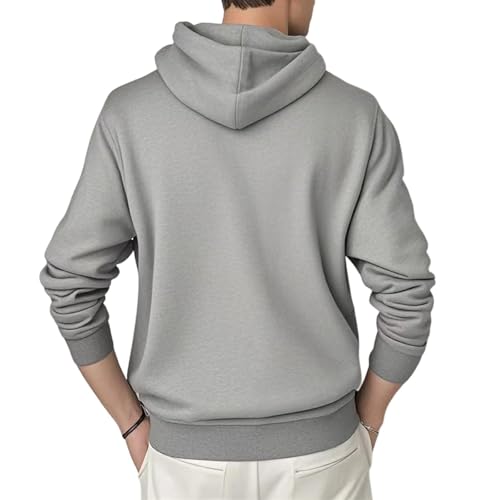 Mens Zipper Hoodie Golf Fishing Big and Tall Sweatshirt Essentials Apparel with Pocket Work2