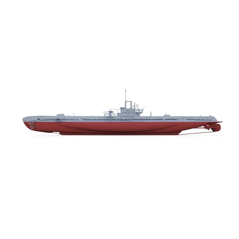 MRY-SFW SSC200956S-A 1/200 zestaw do budowy modelu wojskowego, łódź podwodna klasy HMS klasy S, stabilny pełny kadłub, segmentowy kadłub
