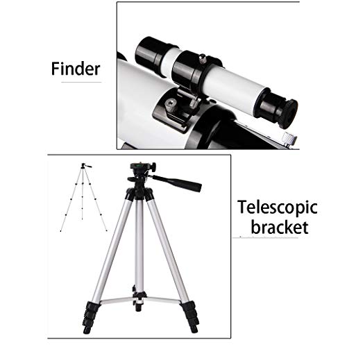 Telescopio astronómico con trípode y mochila miniatura 4