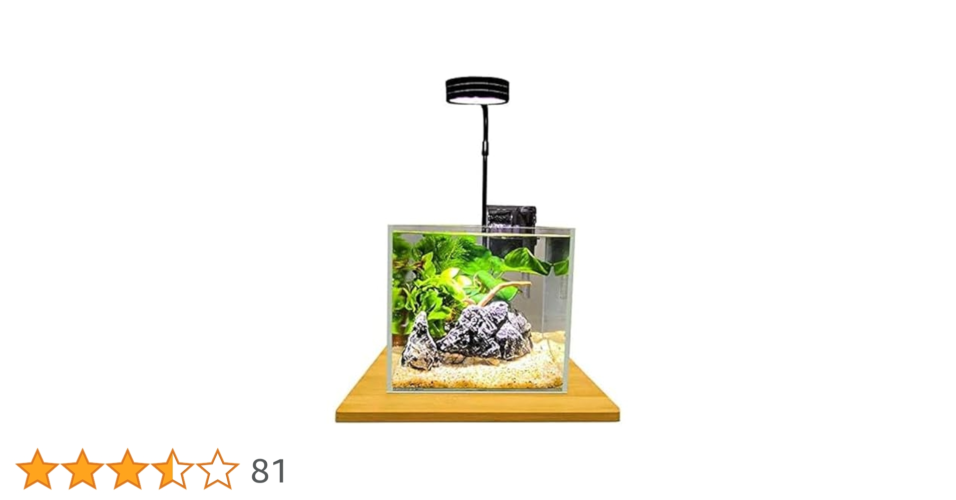 1500水槽引き取り限定。 GEX 金魚元気 ぶくぶくクリア250CUBE 水槽サイズ：約幅25×奥行25