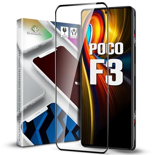 Image of Supershieldz NeoGuard HD+ Tempered Glass Screen Protector Guard for Poco F3 / Poco F3 GT /Poco F4 / Poco F4 GT /Poco X3 / Poco X3 Pro /Poco X4 Pro, 9H Hardness | Case-Friendly | Easy Installation Kit