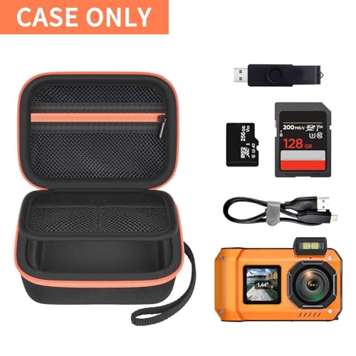 Funda para cámara digital 8K resistente y impermeable miniatura 2
