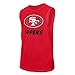 New Era Men's Scarlet San Francisco 49ers Leisure Collection Tank Top