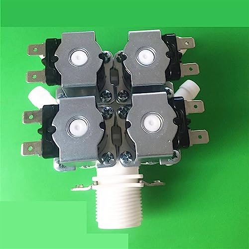 Électrovanne d'entrée d'eau DC 36V 48V à 4 sorties à haute durabilité mécanique