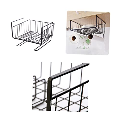 GLEAVI Rejilla Inferior De Cocina Estante Para Guardarropa Organizador De Almacenamiento Forma Cesta De Armario Colgante Para Uso Armarios y Cocina