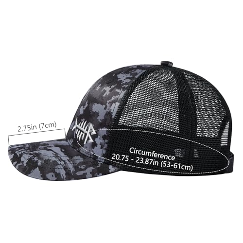 Image of BASSDASH Altimate Fishing Hat Mesh Back for Men Women Adjustable Baseball Trucker Cap