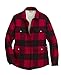 Produktbild Dickies Damen Flannel Sherpa Lined Chore Coat Arbeitsoberbekleidung, Englisches Rot Schwarz Buffalo Plaid, X-Large