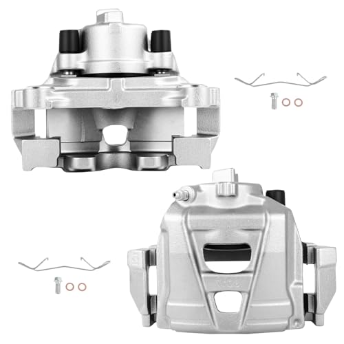Image of SCITOO Front Brake Calipers With Bracket 19B6156 19B6157 Fit For Audi For Q3 2015-2018,For Q3 Quattro 2015-2018,For Volkswagen For Passat 2012-2020,For Tiguan 2009-2017,For Tiguan Limited 2017-2018