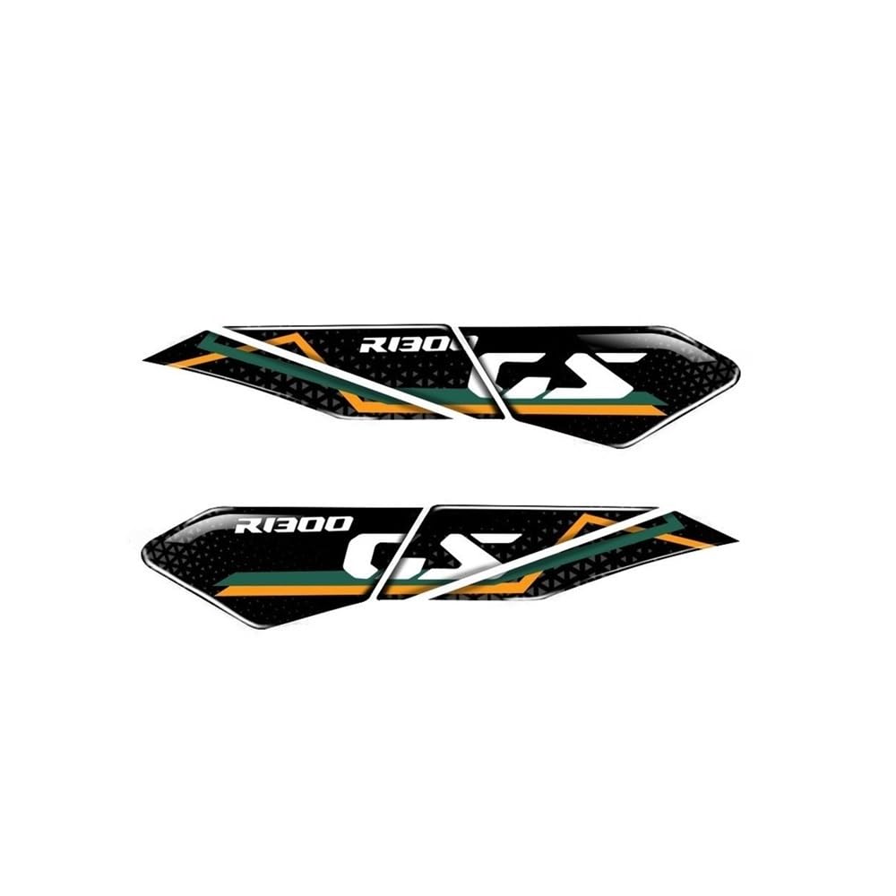 Autocollants de protection réservoir moto R1300GS anti-rayures carbone