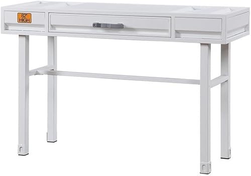 Acme Escritorio de tocador de carga en blanco
