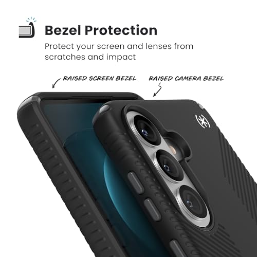 Image of Speck Samsung Galaxy S26+ Presidio2 Grip + Magnet Case - Black /Slate Grey /White