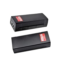 Revotech Gigabit 90W PoE + + محول الحاقن 54-56V ، 10/100/1000Base-T IEEE 802.3bt PoE Standard Active POE + ، التوصيل والتشغيل لنقاط الوصول اللاسلكية / PTZ / Videophones