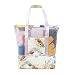 Bolsa para Playa Grande Bolsos Totes Termicos para Vacaciones Bolso de Hombro de Picnic Gimnasio Natación Cámping Bolsa Malla Playa 40 * 50 * 15 cm (Conchas, Talla única)