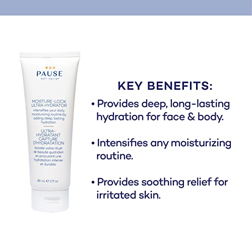 Pause Well-Aging Moisture-Lock Ultra Hydrator For Unisex 3 oz Moisturizer, White, 88.72 ml (Pack of 1) - Image 3