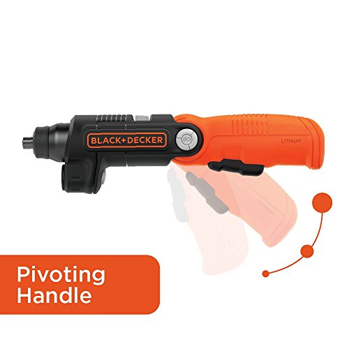 Black+Decker 4V Max Cordless Screwdriver With Led Light & Offset Attachment (Bdcsfl20C & Bdcsoa) #TOP3