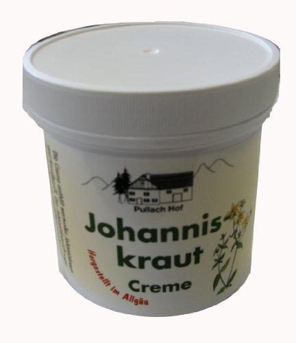 Preisvergleich Produktbild Johanniskraut Creme 250ml für schonende Hautpflege Pullach Hof