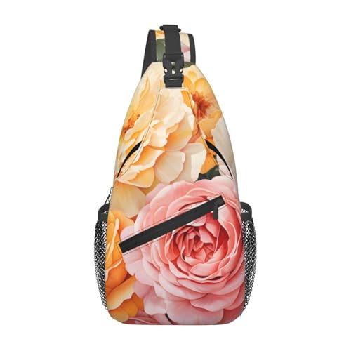 Morrales de Crossbody con patrón Floral Moon Flower miniatura 1