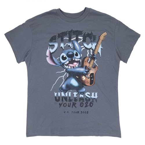 Jerry Leigh Lilo & Stitch Unleash Your 626 Junior's T-Shirt