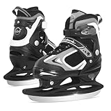 Nattork Adjustable Ice Skates,Ice Skating for Kids, Boys and Girls,Hockey...