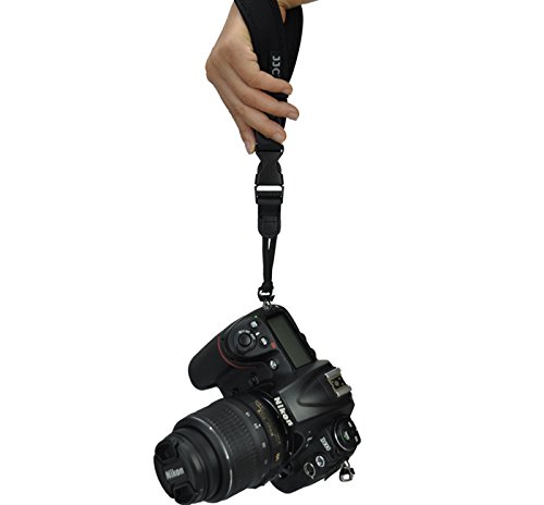 Alça de Pulso Neoprene, JJC para Dslr Video, Acessórios para Câmeras Digitais, Preto