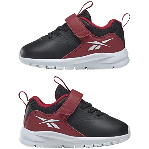 Reebok Rush Runner 4.0, Basket Bébé garçon, Core Black/Flash Red/FTWR White, 26 EU